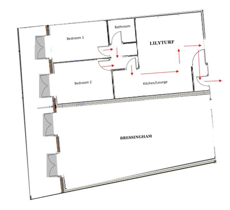 Lilyturf - 2 Bedroom Luxury Apartment By Mint Stays Бристоль Экстерьер фото